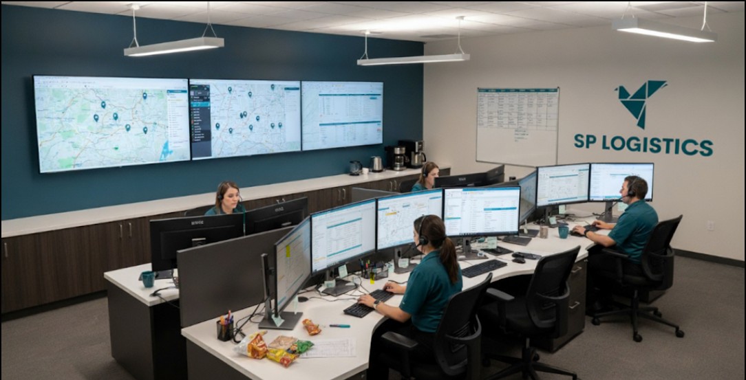 SP Logistics dispatch operations tracking port and rail drayage